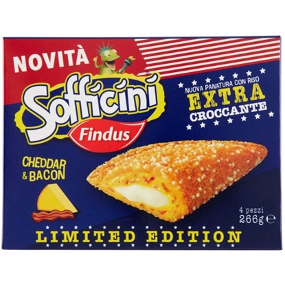 Picture of FINDUS SOFFICINI BACON CHEDDAR  22GR
